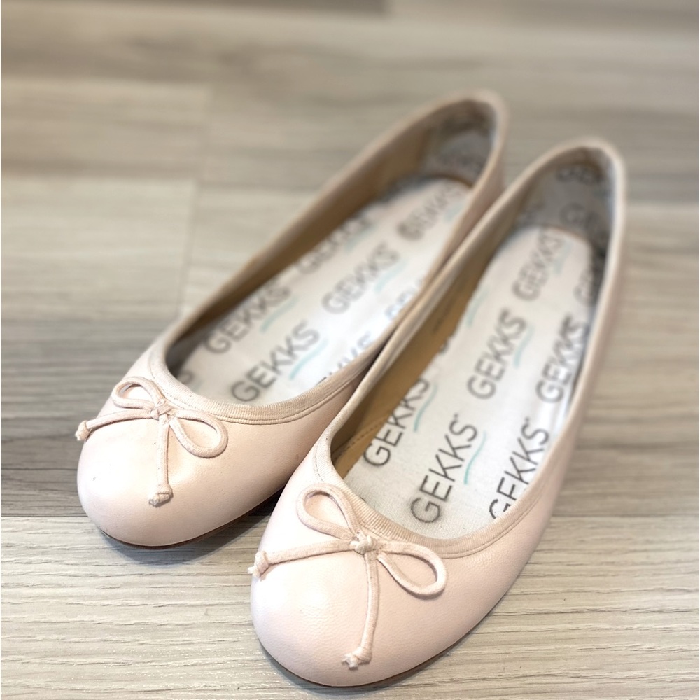 JCrew Classic Ballet Flats with Gekks Socks